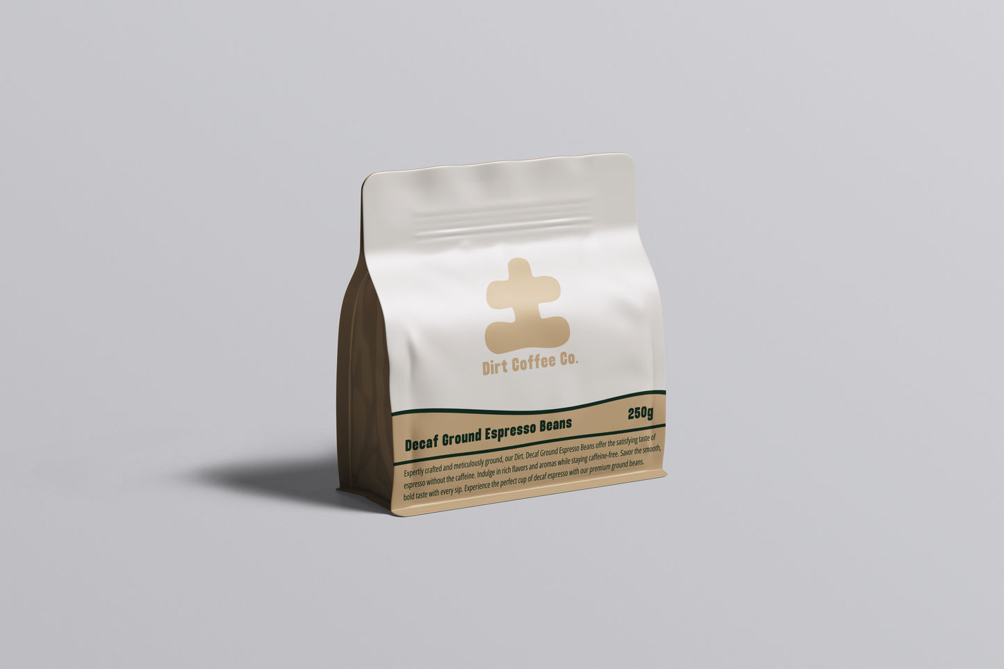 1KG Decaf Ground Espresso Beans